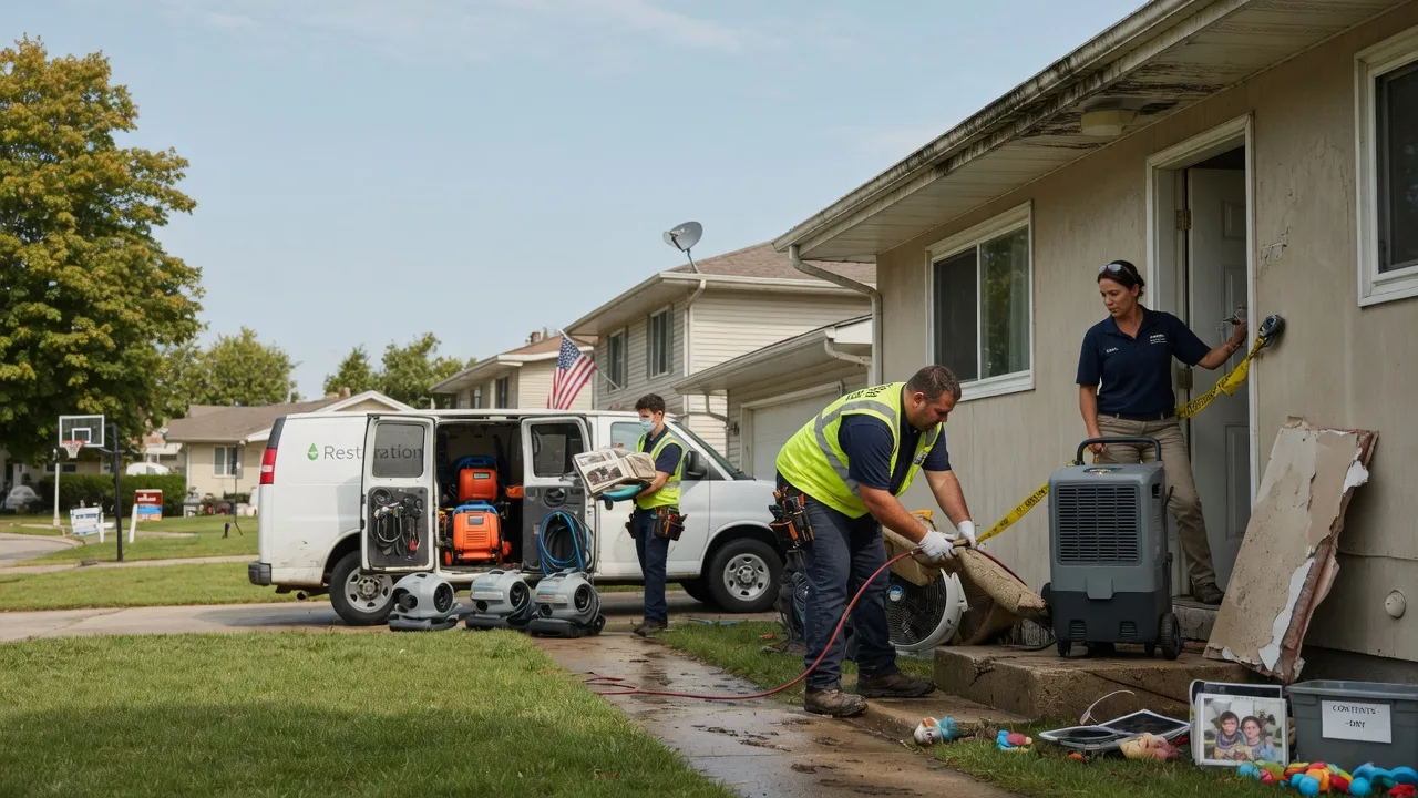 Water Damage Restoration in Versailles, NY near me